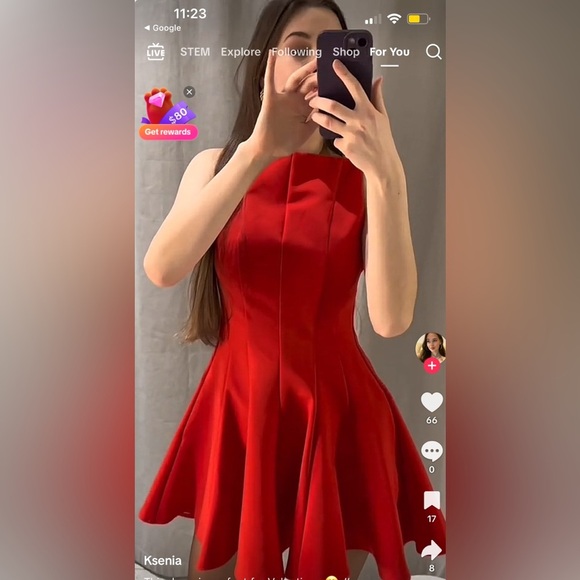 🔥🔥Zara Red Sleeveless Dress - Picture 4 of 4